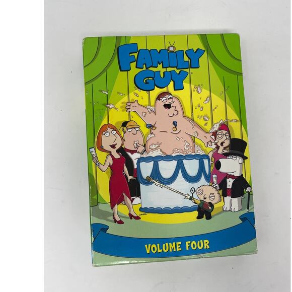 Family Guy Volume 4 - 3 Disc Boxed Set - (DVD, 2009, 3-Disc Set) - Picture 2 of 3